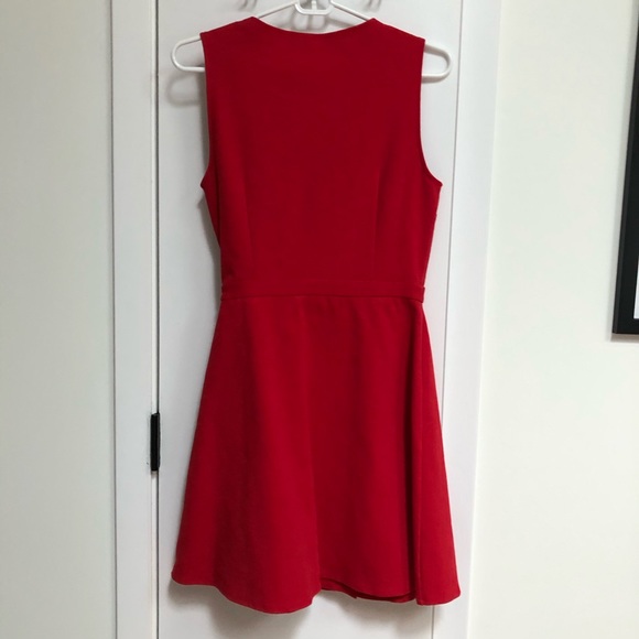 J Crew Factory Wrap Front Dress - Picture 2 of 3